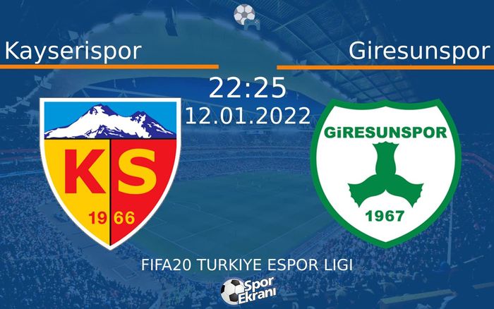 12 Ocak 2022 Kayserispor vs Giresunspor maçı Hangi Kanalda Saat Kaçta Yayınlanacak? 12 Ocak 2022 Kayserispor vs Giresunspor maçı Hangi Kanalda Saat Kaçta Yayınlanacak?