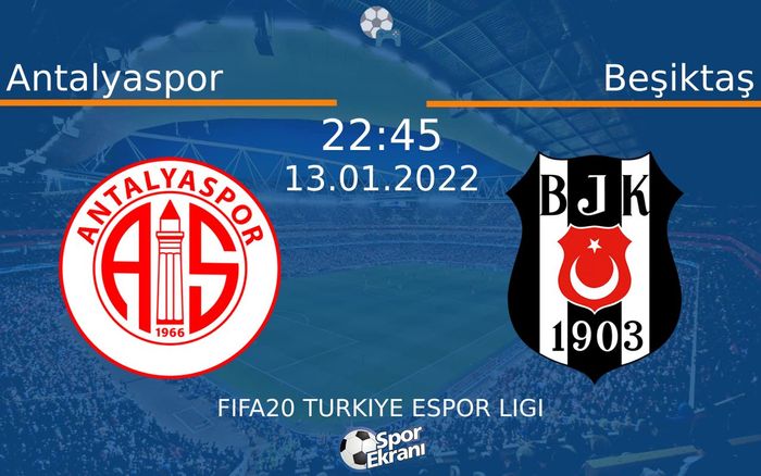 13 Ocak 2022 Antalyaspor vs Beşiktaş maçı Hangi Kanalda Saat Kaçta Yayınlanacak? 13 Ocak 2022 Antalyaspor vs Beşiktaş maçı Hangi Kanalda Saat Kaçta Yayınlanacak?