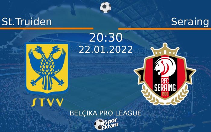 22 Ocak 2022 St.Truiden vs Seraing maçı Hangi Kanalda Saat Kaçta Yayınlanacak? 22 Ocak 2022 St.Truiden vs Seraing maçı Hangi Kanalda Saat Kaçta Yayınlanacak?