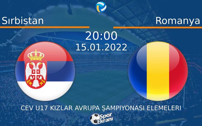 15 Ocak 2022 Sırbistan vs Romanya maçı Hangi Kanalda Saat Kaçta Yayınlanacak? 15 Ocak 2022 Sırbistan vs Romanya maçı Hangi Kanalda Saat Kaçta Yayınlanacak?