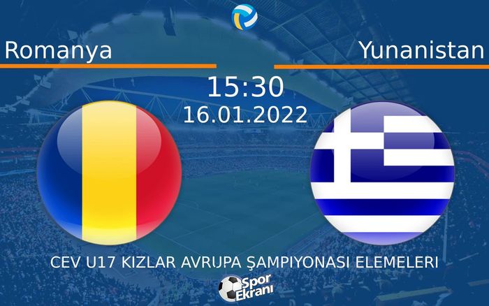 16 Ocak 2022 Romanya vs Yunanistan maçı Hangi Kanalda Saat Kaçta Yayınlanacak? 16 Ocak 2022 Romanya vs Yunanistan maçı Hangi Kanalda Saat Kaçta Yayınlanacak?