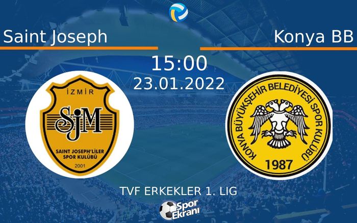 23 Ocak 2022 Saint Joseph vs Konya BB maçı Hangi Kanalda Saat Kaçta Yayınlanacak? 23 Ocak 2022 Saint Joseph vs Konya BB maçı Hangi Kanalda Saat Kaçta Yayınlanacak?