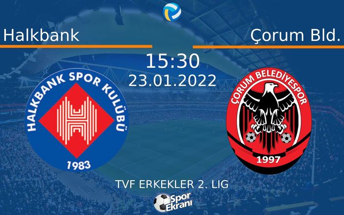 23 Ocak 2022 Halkbank vs Çorum Bld. maçı Hangi Kanalda Saat Kaçta Yayınlanacak? 23 Ocak 2022 Halkbank vs Çorum Bld. maçı Hangi Kanalda Saat Kaçta Yayınlanacak?