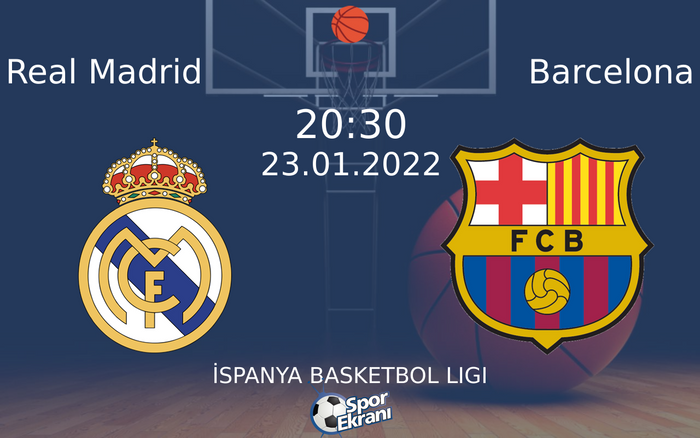 23 Ocak 2022 Real Madrid vs Barcelona maçı Hangi Kanalda Saat Kaçta Yayınlanacak?