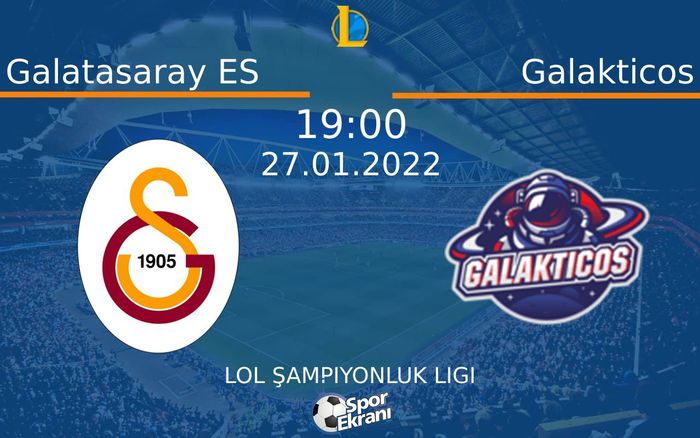 27 Ocak 2022 Galatasaray ES vs Galakticos maçı Hangi Kanalda Saat Kaçta Yayınlanacak? 27 Ocak 2022 Galatasaray ES vs Galakticos maçı Hangi Kanalda Saat Kaçta Yayınlanacak?