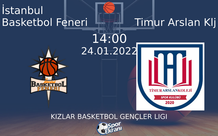 24 Ocak 2022 İstanbul Basketbol Feneri vs Timur Arslan Klj maçı Hangi Kanalda Saat Kaçta Yayınlanacak? 24 Ocak 2022 İstanbul Basketbol Feneri vs Timur Arslan Klj maçı Hangi Kanalda Saat Kaçta Yayınlanacak?