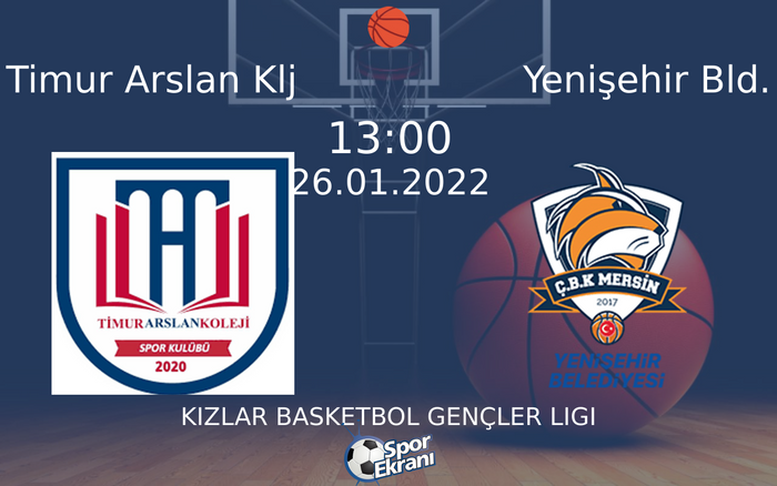 26 Ocak 2022 Timur Arslan Klj vs Yenişehir Bld. maçı Hangi Kanalda Saat Kaçta Yayınlanacak? 26 Ocak 2022 Timur Arslan Klj vs Yenişehir Bld. maçı Hangi Kanalda Saat Kaçta Yayınlanacak?