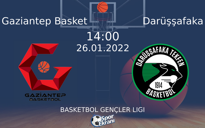 26 Ocak 2022 Gaziantep Basket vs Darüşşafaka maçı Hangi Kanalda Saat Kaçta Yayınlanacak? 26 Ocak 2022 Gaziantep Basket vs Darüşşafaka maçı Hangi Kanalda Saat Kaçta Yayınlanacak?