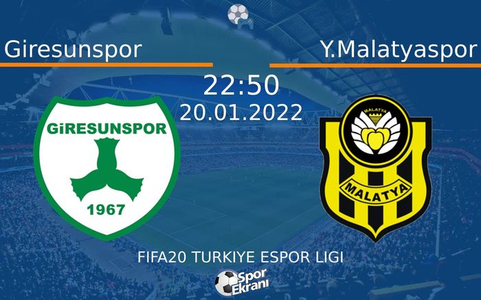 20 Ocak 2022 Giresunspor vs Y.Malatyaspor maçı Hangi Kanalda Saat Kaçta Yayınlanacak? 20 Ocak 2022 Giresunspor vs Y.Malatyaspor maçı Hangi Kanalda Saat Kaçta Yayınlanacak?