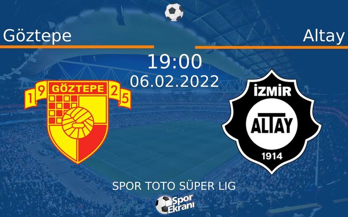 06 Şubat 2022 Göztepe vs Altay maçı Hangi Kanalda Saat Kaçta Yayınlanacak? 06 Şubat 2022 Göztepe vs Altay maçı Hangi Kanalda Saat Kaçta Yayınlanacak?