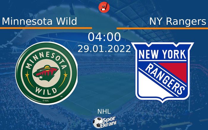 29 Ocak 2022 Minnesota Wild vs NY Rangers maçı Hangi Kanalda Saat Kaçta Yayınlanacak? 29 Ocak 2022 Minnesota Wild vs NY Rangers maçı Hangi Kanalda Saat Kaçta Yayınlanacak?
