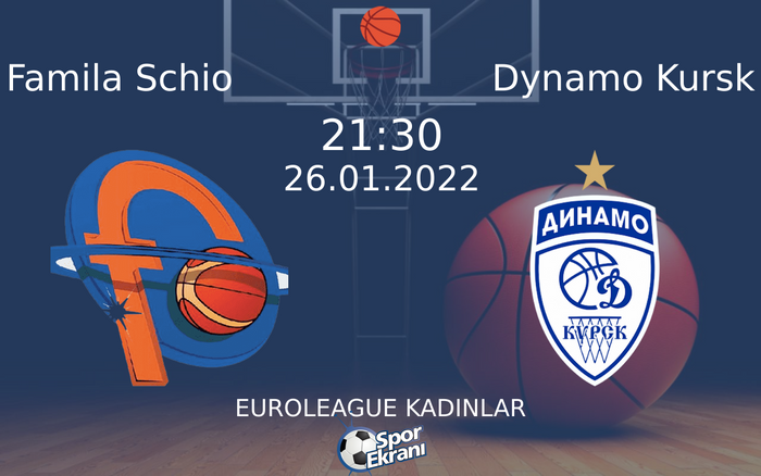 26 Ocak 2022 Famila Schio vs Dynamo Kursk maçı Hangi Kanalda Saat Kaçta Yayınlanacak? 26 Ocak 2022 Famila Schio vs Dynamo Kursk maçı Hangi Kanalda Saat Kaçta Yayınlanacak?