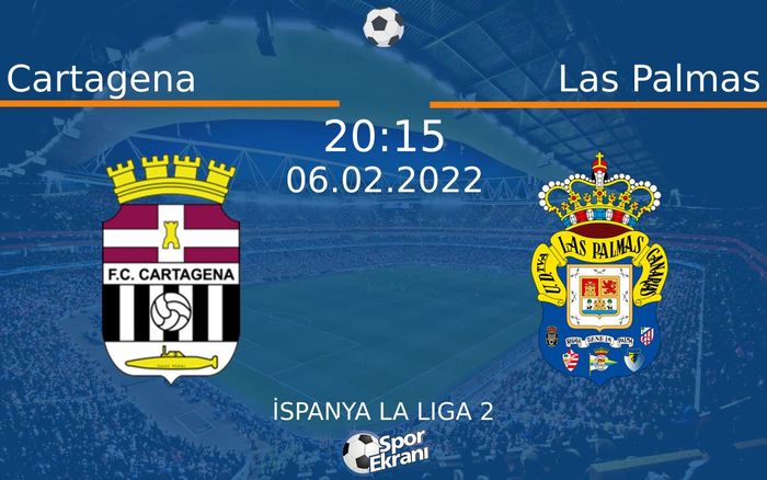 06 Şubat 2022 Cartagena vs Las Palmas maçı Hangi Kanalda Saat Kaçta Yayınlanacak? 06 Şubat 2022 Cartagena vs Las Palmas maçı Hangi Kanalda Saat Kaçta Yayınlanacak?