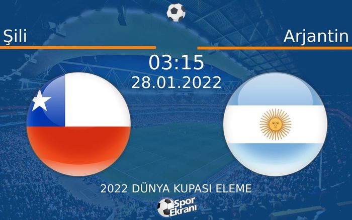 28 Ocak 2022 Şili vs Arjantin maçı Hangi Kanalda Saat Kaçta Yayınlanacak? 28 Ocak 2022 Şili vs Arjantin maçı Hangi Kanalda Saat Kaçta Yayınlanacak?