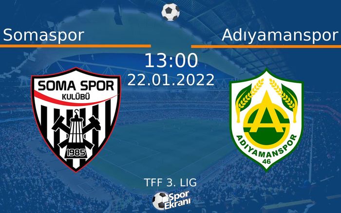 22 Ocak 2022 Somaspor vs Adıyamanspor maçı Hangi Kanalda Saat Kaçta Yayınlanacak? 22 Ocak 2022 Somaspor vs Adıyamanspor maçı Hangi Kanalda Saat Kaçta Yayınlanacak?