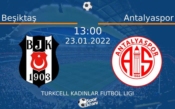 23 Ocak 2022 Beşiktaş vs Antalyaspor maçı Hangi Kanalda Saat Kaçta Yayınlanacak? 23 Ocak 2022 Beşiktaş vs Antalyaspor maçı Hangi Kanalda Saat Kaçta Yayınlanacak?