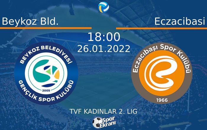 26 Ocak 2022 Beykoz Bld. vs Eczacibasi maçı Hangi Kanalda Saat Kaçta Yayınlanacak? 26 Ocak 2022 Beykoz Bld. vs Eczacibasi maçı Hangi Kanalda Saat Kaçta Yayınlanacak?