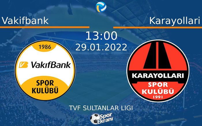 29 Ocak 2022 Vakifbank vs Karayollari maçı Hangi Kanalda Saat Kaçta Yayınlanacak? 29 Ocak 2022 Vakifbank vs Karayollari maçı Hangi Kanalda Saat Kaçta Yayınlanacak?