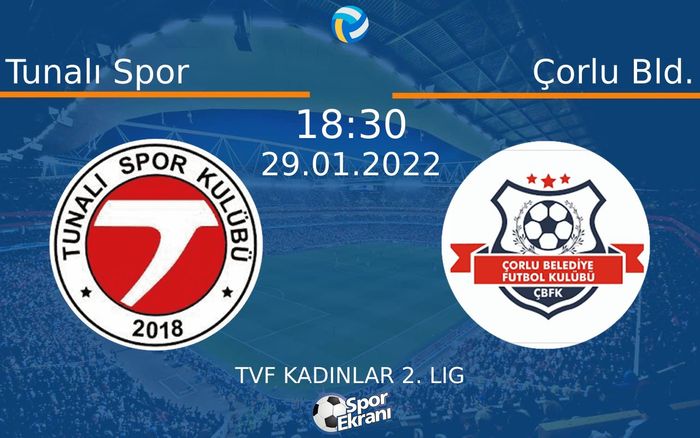 29 Ocak 2022 Tunalı Spor vs Çorlu Bld. maçı Hangi Kanalda Saat Kaçta Yayınlanacak? 29 Ocak 2022 Tunalı Spor vs Çorlu Bld. maçı Hangi Kanalda Saat Kaçta Yayınlanacak?