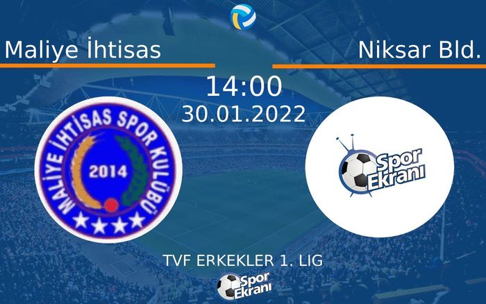 30 Ocak 2022 Maliye İhtisas vs Niksar Bld. maçı Hangi Kanalda Saat Kaçta Yayınlanacak? 30 Ocak 2022 Maliye İhtisas vs Niksar Bld. maçı Hangi Kanalda Saat Kaçta Yayınlanacak?