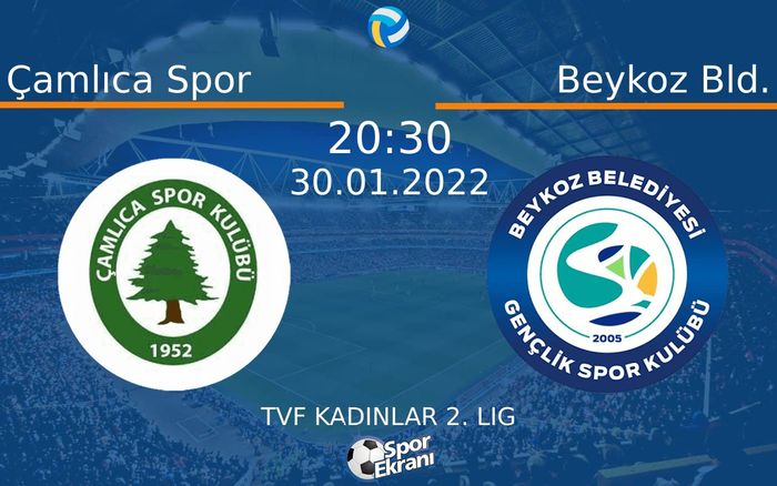 30 Ocak 2022 Çamlıca Spor vs Beykoz Bld. maçı Hangi Kanalda Saat Kaçta Yayınlanacak? 30 Ocak 2022 Çamlıca Spor vs Beykoz Bld. maçı Hangi Kanalda Saat Kaçta Yayınlanacak?