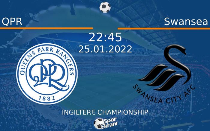 25 Ocak 2022 QPR vs Swansea maçı Hangi Kanalda Saat Kaçta Yayınlanacak? 25 Ocak 2022 QPR vs Swansea maçı Hangi Kanalda Saat Kaçta Yayınlanacak?