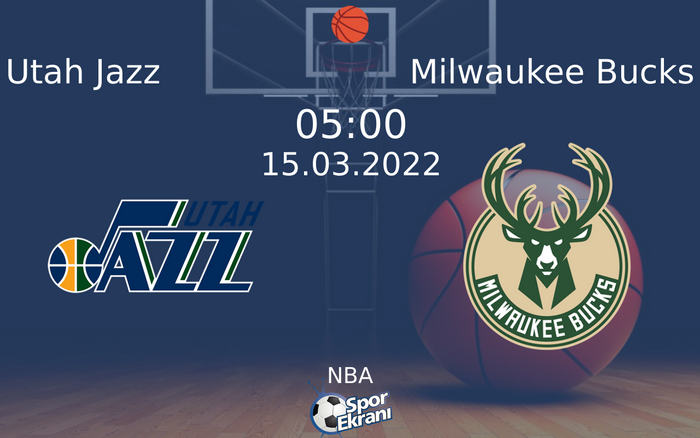 15 Mart 2022 Utah Jazz vs Milwaukee Bucks maçı Hangi Kanalda Saat Kaçta Yayınlanacak? 15 Mart 2022 Utah Jazz vs Milwaukee Bucks maçı Hangi Kanalda Saat Kaçta Yayınlanacak?