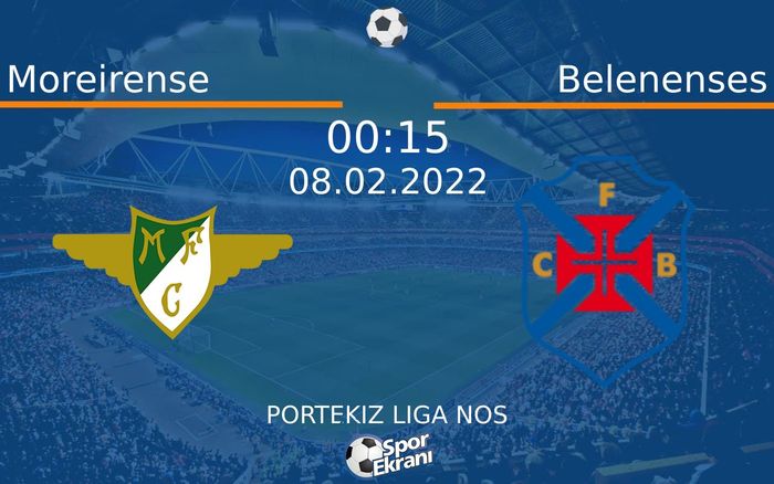 08 Şubat 2022 Moreirense vs Belenenses maçı Hangi Kanalda Saat Kaçta Yayınlanacak? 08 Şubat 2022 Moreirense vs Belenenses maçı Hangi Kanalda Saat Kaçta Yayınlanacak?
