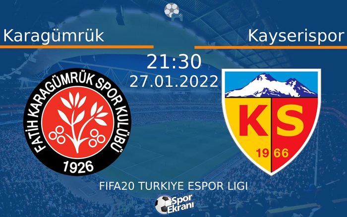 27 Ocak 2022 Karagümrük vs Kayserispor maçı Hangi Kanalda Saat Kaçta Yayınlanacak? 27 Ocak 2022 Karagümrük vs Kayserispor maçı Hangi Kanalda Saat Kaçta Yayınlanacak?