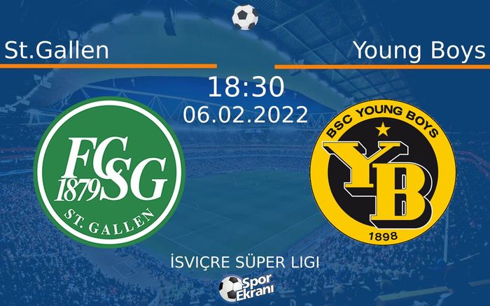 06 Şubat 2022 St.Gallen vs Young Boys maçı Hangi Kanalda Saat Kaçta Yayınlanacak? 06 Şubat 2022 St.Gallen vs Young Boys maçı Hangi Kanalda Saat Kaçta Yayınlanacak?