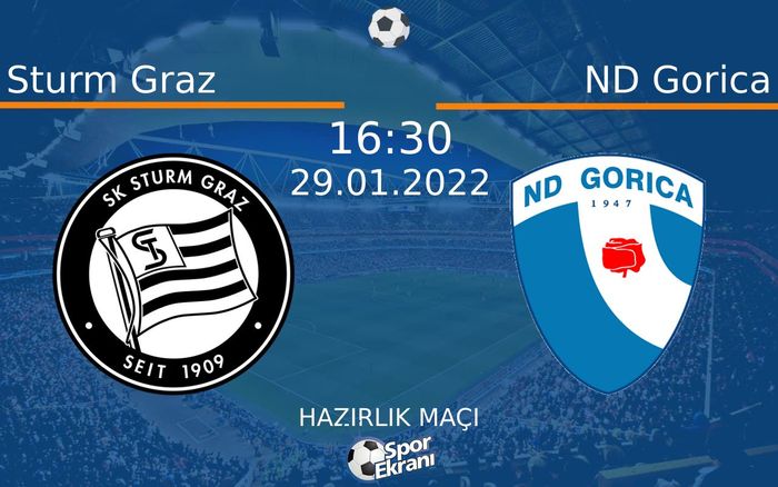 29 Ocak 2022 Sturm Graz vs ND Gorica maçı Hangi Kanalda Saat Kaçta Yayınlanacak? 29 Ocak 2022 Sturm Graz vs ND Gorica maçı Hangi Kanalda Saat Kaçta Yayınlanacak?