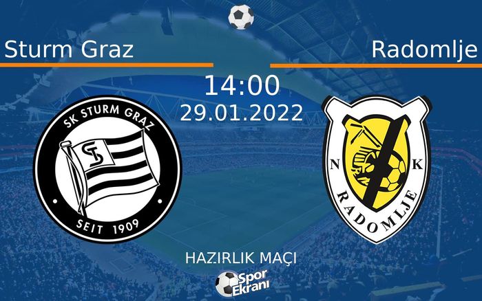 29 Ocak 2022 Sturm Graz vs Radomlje maçı Hangi Kanalda Saat Kaçta Yayınlanacak? 29 Ocak 2022 Sturm Graz vs Radomlje maçı Hangi Kanalda Saat Kaçta Yayınlanacak?