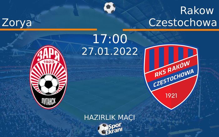 27 Ocak 2022 Zorya vs Rakow Czestochowa maçı Hangi Kanalda Saat Kaçta Yayınlanacak? 27 Ocak 2022 Zorya vs Rakow Czestochowa maçı Hangi Kanalda Saat Kaçta Yayınlanacak?