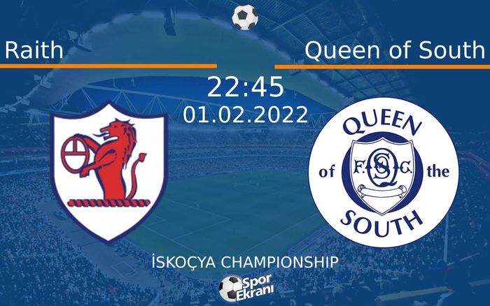 01 Şubat 2022 Raith vs Queen of South maçı Hangi Kanalda Saat Kaçta Yayınlanacak? 01 Şubat 2022 Raith vs Queen of South maçı Hangi Kanalda Saat Kaçta Yayınlanacak?