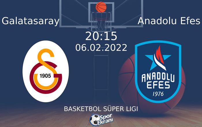 06 Şubat 2022 Galatasaray vs Anadolu Efes maçı Hangi Kanalda Saat Kaçta Yayınlanacak? 06 Şubat 2022 Galatasaray vs Anadolu Efes maçı Hangi Kanalda Saat Kaçta Yayınlanacak?