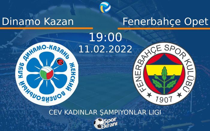 11 Şubat 2022 Dinamo Kazan vs Fenerbahçe Opet maçı Hangi Kanalda Saat Kaçta Yayınlanacak? 11 Şubat 2022 Dinamo Kazan vs Fenerbahçe Opet maçı Hangi Kanalda Saat Kaçta Yayınlanacak?