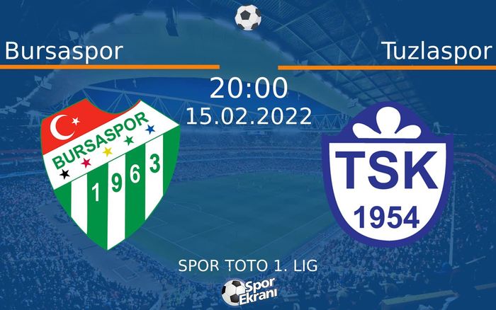 15 Şubat 2022 Bursaspor vs Tuzlaspor maçı Hangi Kanalda Saat Kaçta Yayınlanacak? 15 Şubat 2022 Bursaspor vs Tuzlaspor maçı Hangi Kanalda Saat Kaçta Yayınlanacak?