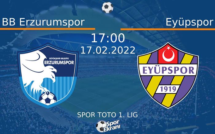 17 Şubat 2022 BB Erzurumspor vs Eyüpspor maçı Hangi Kanalda Saat Kaçta Yayınlanacak? 17 Şubat 2022 BB Erzurumspor vs Eyüpspor maçı Hangi Kanalda Saat Kaçta Yayınlanacak?