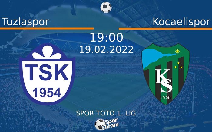 19 Şubat 2022 Tuzlaspor vs Kocaelispor maçı Hangi Kanalda Saat Kaçta Yayınlanacak? 19 Şubat 2022 Tuzlaspor vs Kocaelispor maçı Hangi Kanalda Saat Kaçta Yayınlanacak?