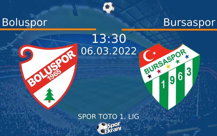 06 Mart 2022 Boluspor vs Bursaspor maçı Hangi Kanalda Saat Kaçta Yayınlanacak? 06 Mart 2022 Boluspor vs Bursaspor maçı Hangi Kanalda Saat Kaçta Yayınlanacak?