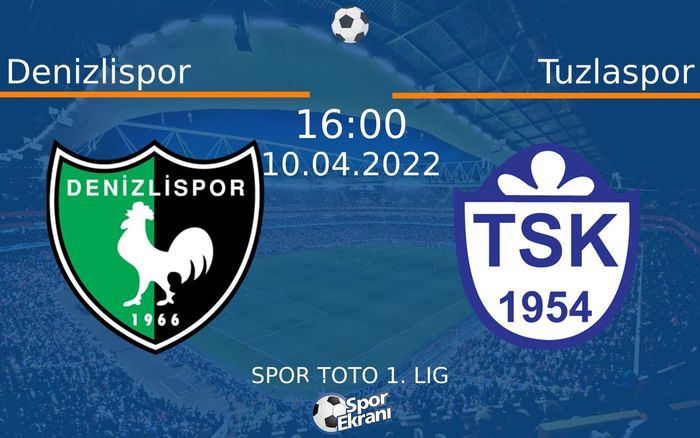 10 Nisan 2022 Denizlispor vs Tuzlaspor maçı Hangi Kanalda Saat Kaçta Yayınlanacak? 10 Nisan 2022 Denizlispor vs Tuzlaspor maçı Hangi Kanalda Saat Kaçta Yayınlanacak?