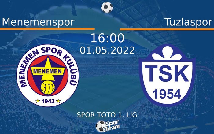 01 Mayıs 2022 Menemenspor vs Tuzlaspor maçı Hangi Kanalda Saat Kaçta Yayınlanacak? 01 Mayıs 2022 Menemenspor vs Tuzlaspor maçı Hangi Kanalda Saat Kaçta Yayınlanacak?