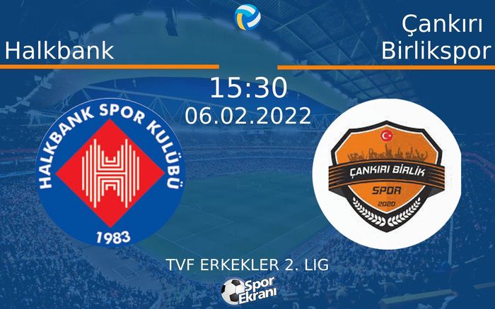 06 Şubat 2022 Halkbank vs Çankırı Birlikspor maçı Hangi Kanalda Saat Kaçta Yayınlanacak? 06 Şubat 2022 Halkbank vs Çankırı Birlikspor maçı Hangi Kanalda Saat Kaçta Yayınlanacak?