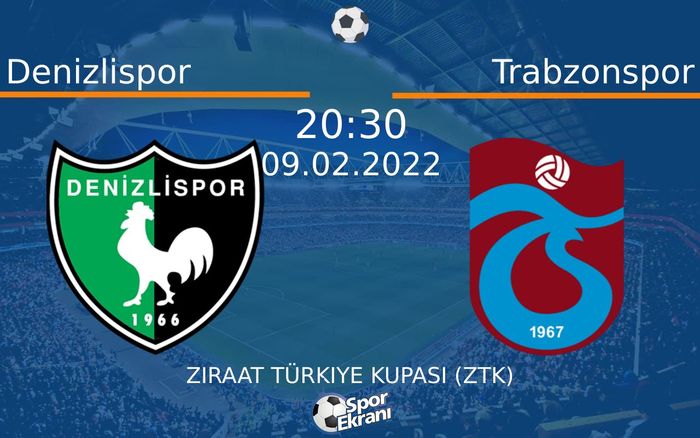 09 Şubat 2022 Denizlispor vs Trabzonspor maçı Hangi Kanalda Saat Kaçta Yayınlanacak? 09 Şubat 2022 Denizlispor vs Trabzonspor maçı Hangi Kanalda Saat Kaçta Yayınlanacak?