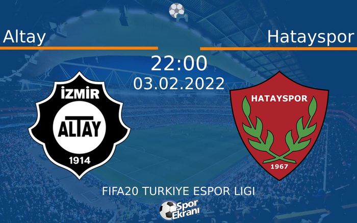 03 Şubat 2022 Altay vs Hatayspor maçı Hangi Kanalda Saat Kaçta Yayınlanacak? 03 Şubat 2022 Altay vs Hatayspor maçı Hangi Kanalda Saat Kaçta Yayınlanacak?