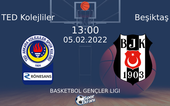 05 Şubat 2022 TED Kolejliler vs Beşiktaş maçı Hangi Kanalda Saat Kaçta Yayınlanacak? 05 Şubat 2022 TED Kolejliler vs Beşiktaş maçı Hangi Kanalda Saat Kaçta Yayınlanacak?