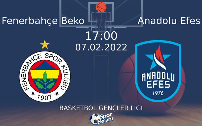 07 Şubat 2022 Fenerbahçe Beko vs Anadolu Efes maçı Hangi Kanalda Saat Kaçta Yayınlanacak? 07 Şubat 2022 Fenerbahçe Beko vs Anadolu Efes maçı Hangi Kanalda Saat Kaçta Yayınlanacak?