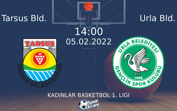 05 Şubat 2022 Tarsus Bld. vs Urla Bld. maçı Hangi Kanalda Saat Kaçta Yayınlanacak? 05 Şubat 2022 Tarsus Bld. vs Urla Bld. maçı Hangi Kanalda Saat Kaçta Yayınlanacak?