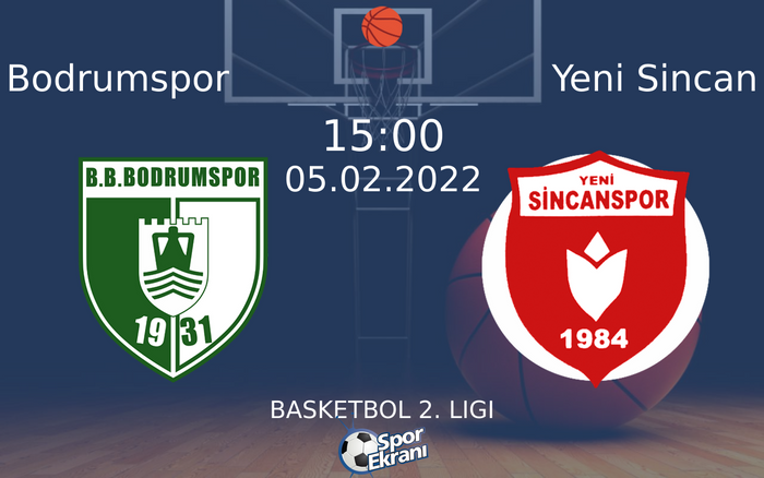 05 Şubat 2022 Bodrumspor vs Yeni Sincan maçı Hangi Kanalda Saat Kaçta Yayınlanacak? 05 Şubat 2022 Bodrumspor vs Yeni Sincan maçı Hangi Kanalda Saat Kaçta Yayınlanacak?
