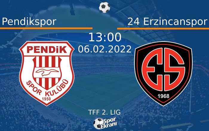 06 Şubat 2022 Pendikspor vs 24 Erzincanspor maçı Hangi Kanalda Saat Kaçta Yayınlanacak? 06 Şubat 2022 Pendikspor vs 24 Erzincanspor maçı Hangi Kanalda Saat Kaçta Yayınlanacak?